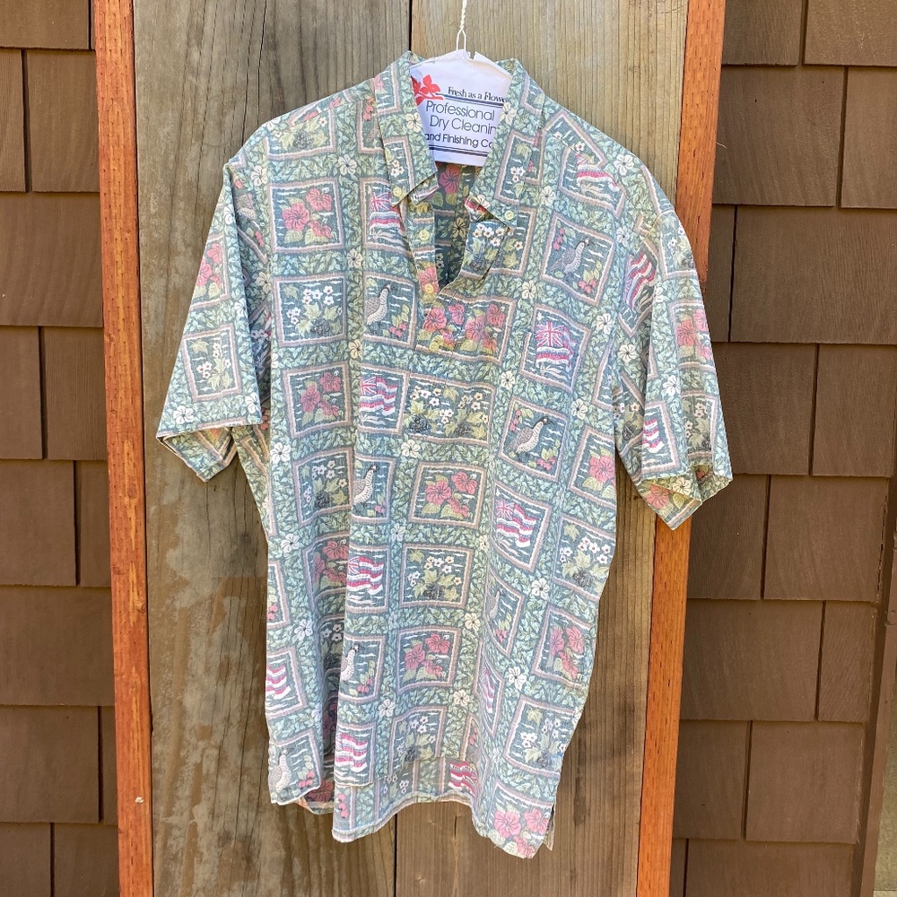 Reyn Spooner Vintage Lahaina Sailor Multi-Color SizeXL
